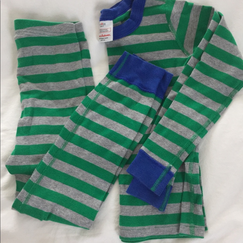 Hanna Andersson striped long pjs